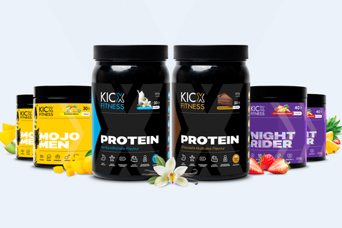 KicX Protein, Mojo & Night Rider Bundle